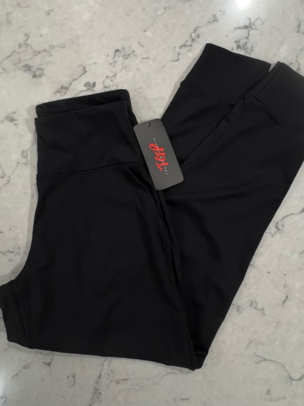 NWT The gym people TGP Small Sleek Black Women's Workout Leggings - Picture 5 of 7